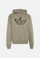 ADIDAS ORIGINALS felpa con cappuccio Felpa Mono Hooded silver pebble grigio beige, colore basico beige, uomo. IA4543 . ADIDAS ORIGINALS 
