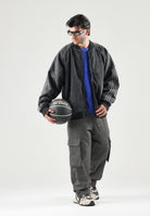 ADIDAS ORIGINALS Giubbotto/ giacca da allenamento in denim da uomo IB6948 . ADIDAS ORIGINALS 