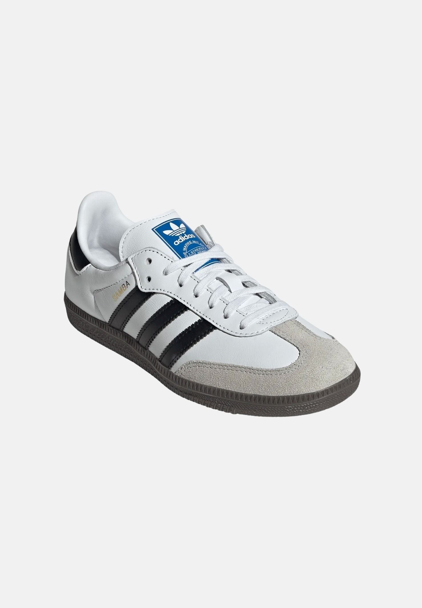 ADIDAS ORIGINALS Sneakers SAMBA OG bianche per uomo e donna IE3675 . ADIDAS ORIGINALS 