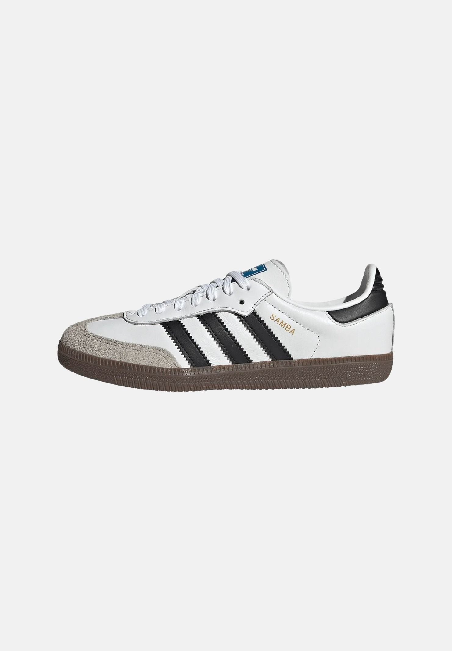 ADIDAS ORIGINALS Sneakers Samba OG bianche per bambino e bambina IE3677 . ADIDAS ORIGINALS 