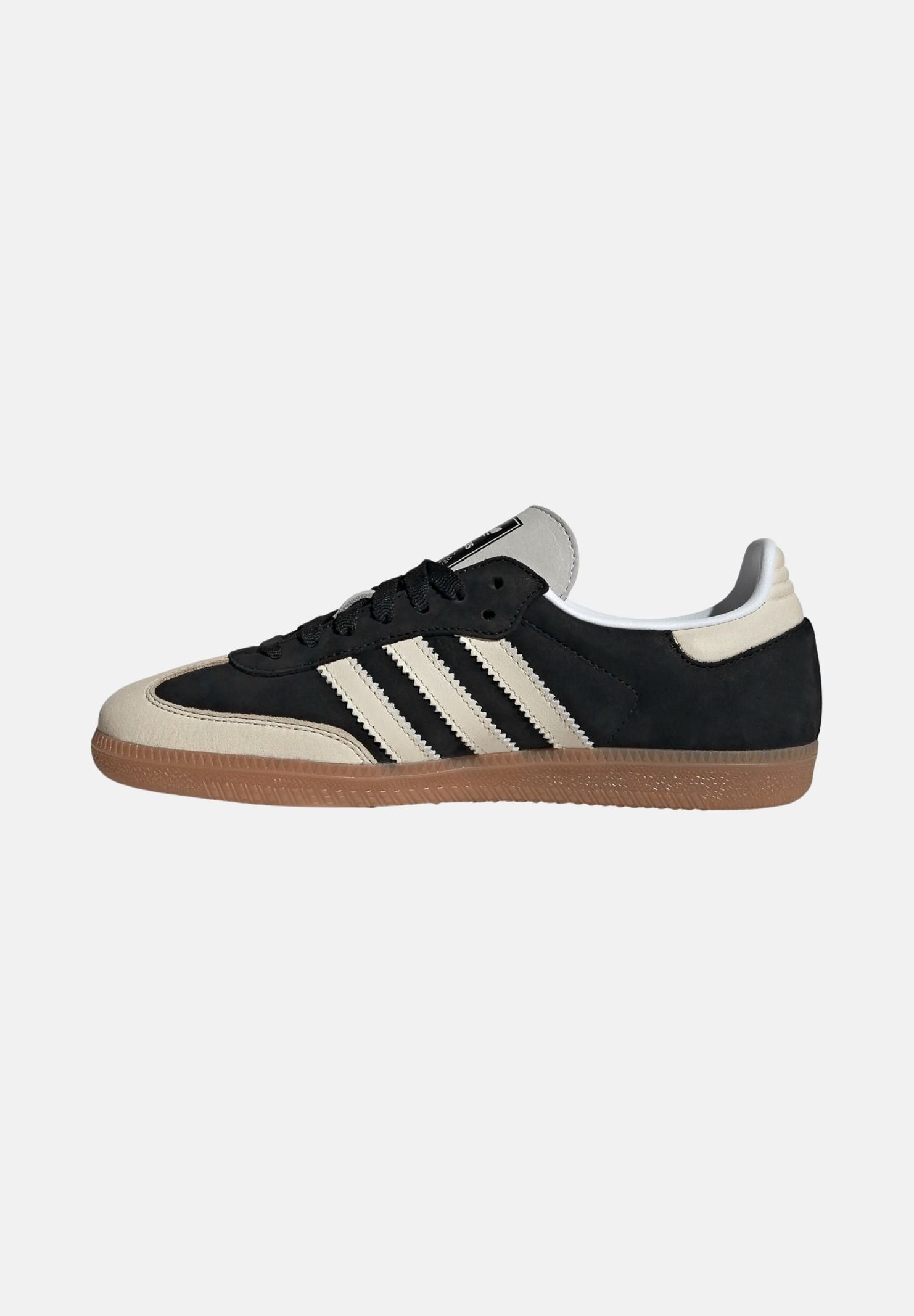 ADIDAS ORIGINALS Sneakers SAMBA OG nere e panna per uomo e donna IE5836 . ADIDAS ORIGINALS 