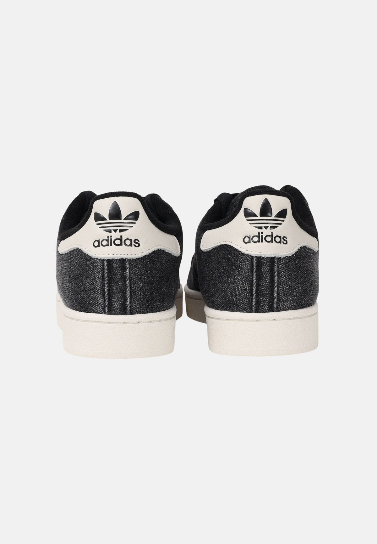 ADIDAS ORIGINALS Sneakers SUPERSTAR II in denim nero per uomo e donna IH9247 . ADIDAS ORIGINALS 