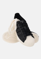 ADIDAS ORIGINALS Sneakers SUPERSTAR II in denim nero per uomo e donna IH9247 . ADIDAS ORIGINALS 