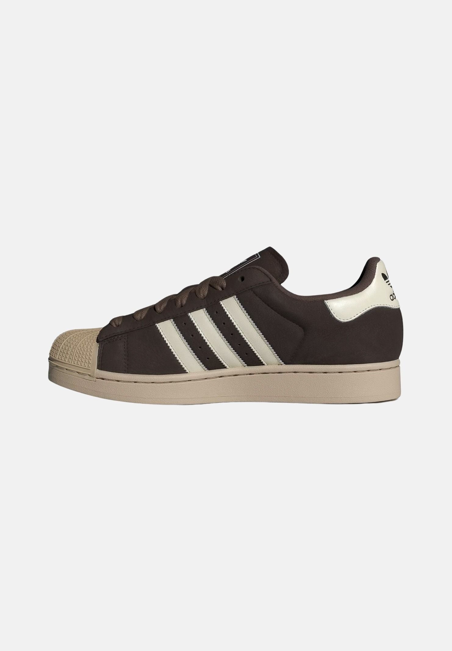 ADIDAS ORIGINALS Sneakers SUPERSTAR II marroni per uomo e donna IH9314 . ADIDAS ORIGINALS 