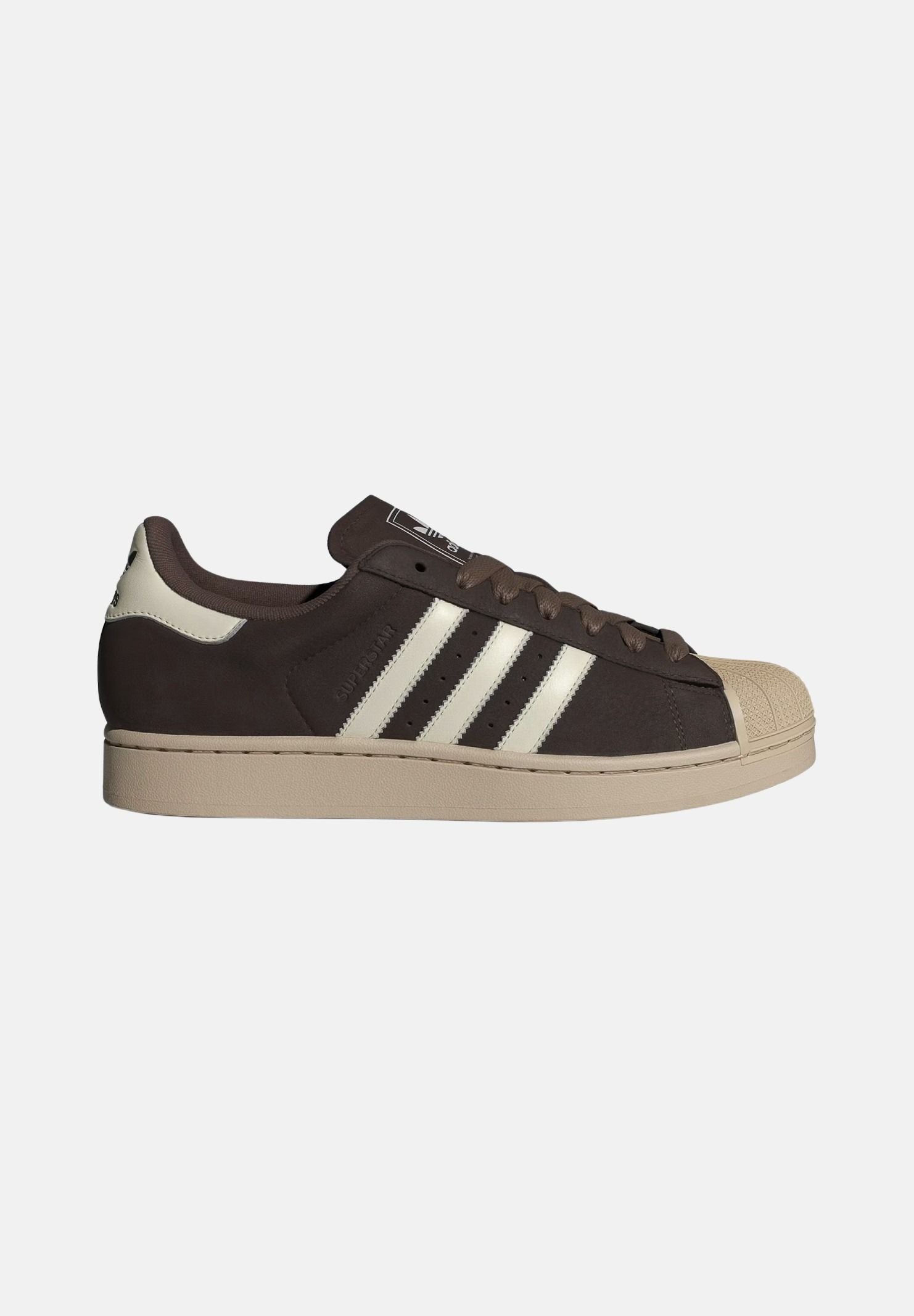 ADIDAS ORIGINALS Sneakers SUPERSTAR II marroni per uomo e donna IH9314 . ADIDAS ORIGINALS 