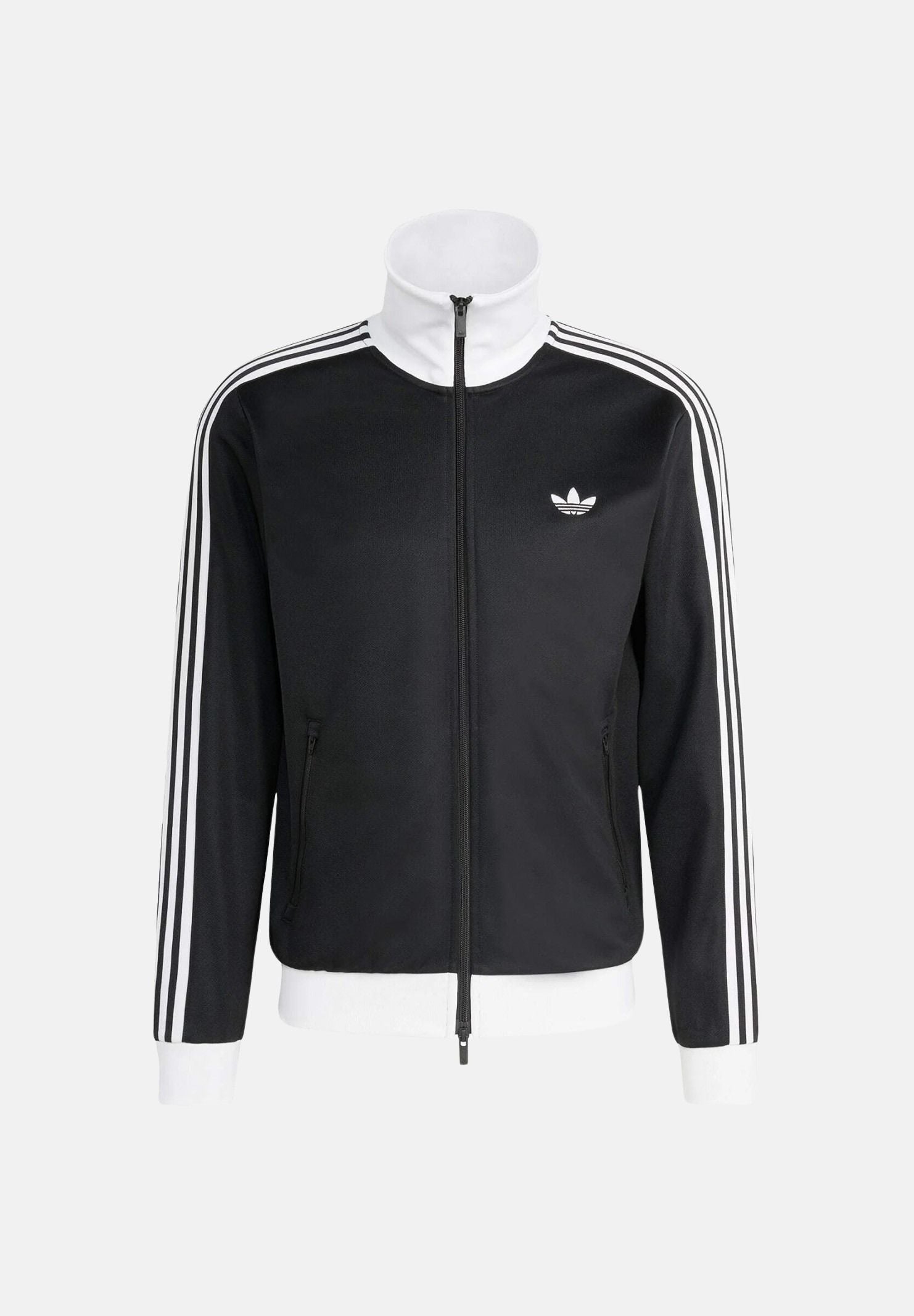 ADIDAS ORIGINALS Felpa con zip Adicolor Classics Beckenbauer nera da uomo II5763 . ADIDAS ORIGINALS 