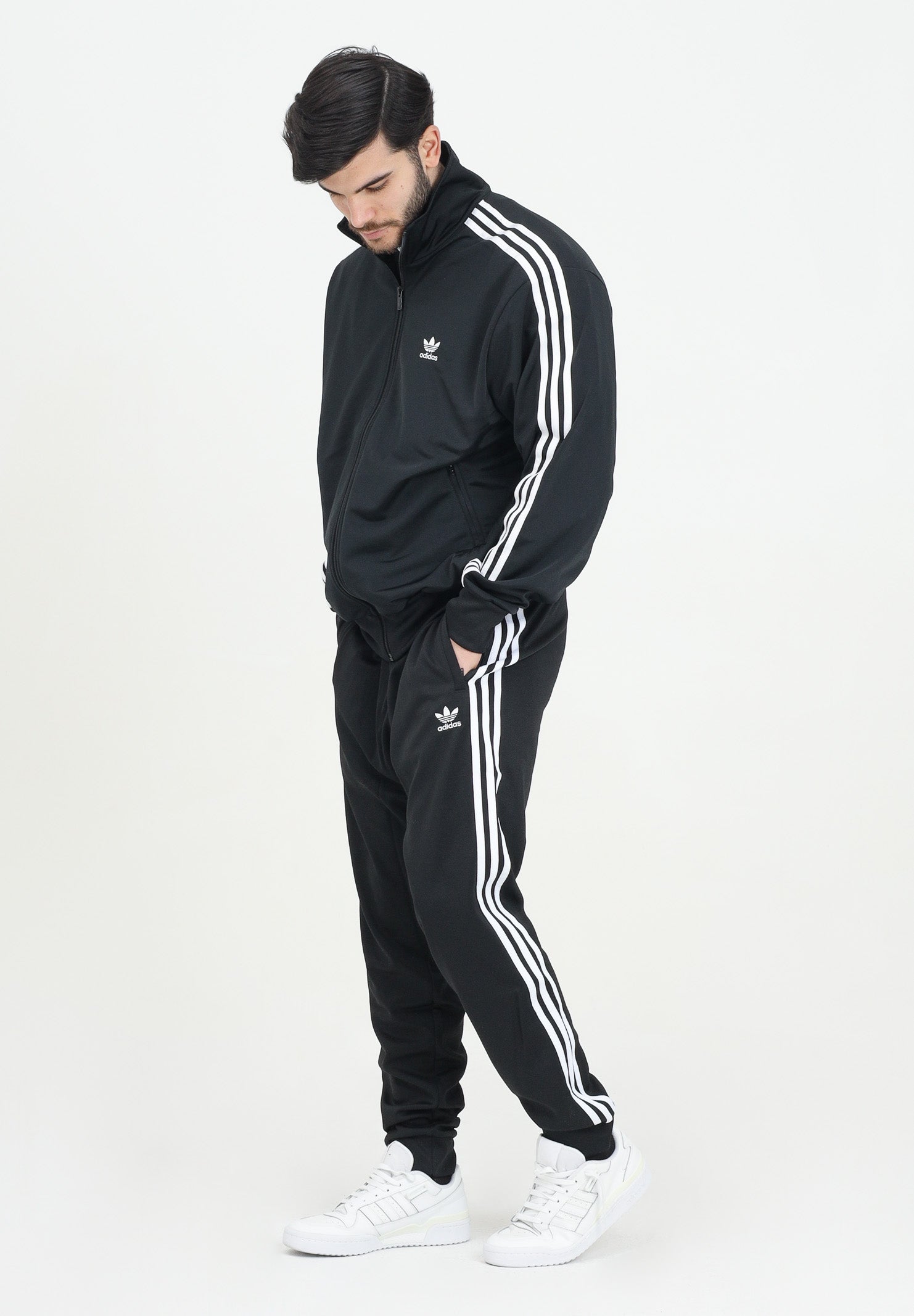 ADIDAS ORIGINALS Pantalone sportivo Adicolor Classics SST nero da uomo IL2488 . ADIDAS ORIGINALS 