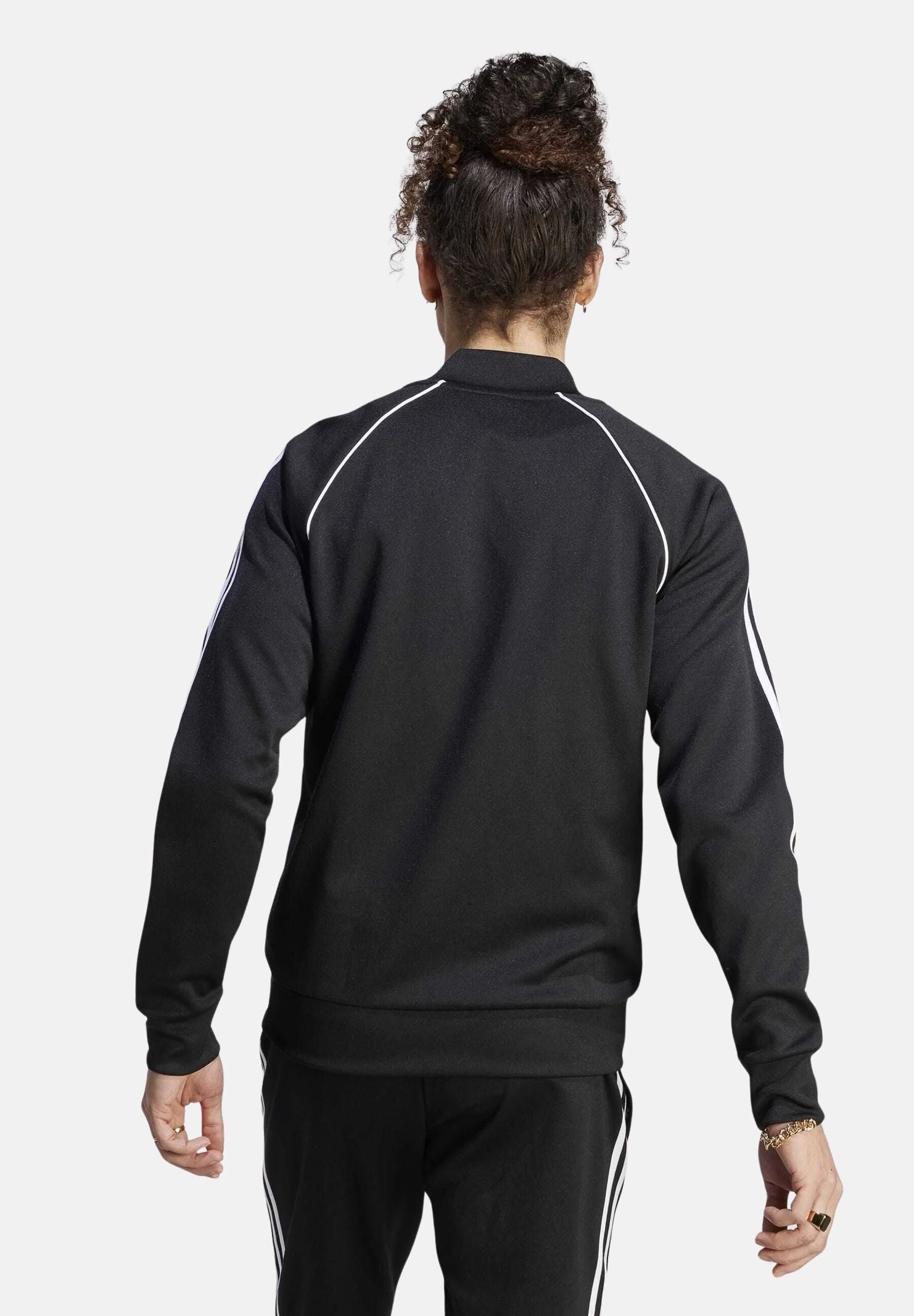 ADIDAS ORIGINALS Felpa con zip Adicolor Classics SST nera da uomo IM4545 . ADIDAS ORIGINALS 