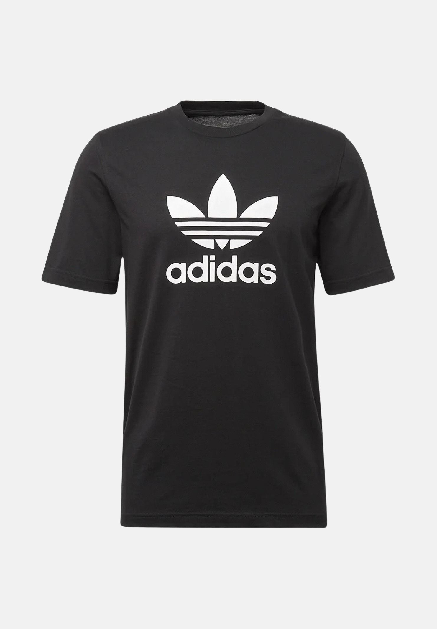 ADIDAS ORIGINALS T-shirt a manica corta Adicolor Trefoil nera da uomo IU2364 . ADIDAS ORIGINALS 