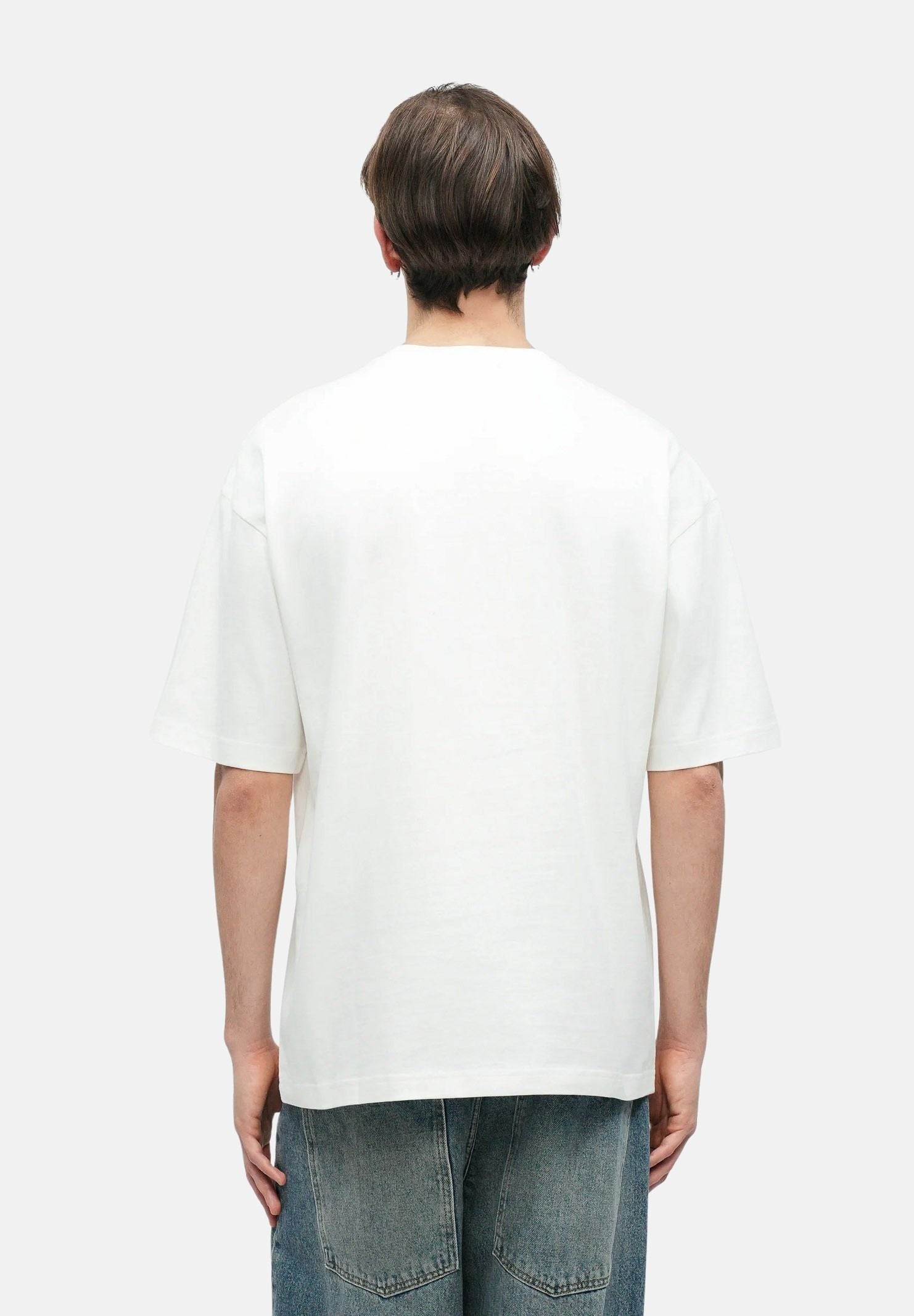 ADIDAS ORIGINALS T-shirt a manica corta Adicolor Trefoil bianca da uomo IV5353 . ADIDAS ORIGINALS 