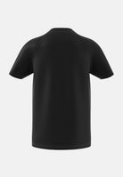 ADIDAS ORIGINALS T-shirt a manica corta nera per bambino e bambina con ricamo logo IW3495 . ADIDAS ORIGINALS 