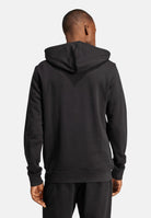 ADIDAS ORIGINALS Felpa TREFOIL ESSENTIALS con cappuccio nera da uomo JD2404 . ADIDAS ORIGINALS 