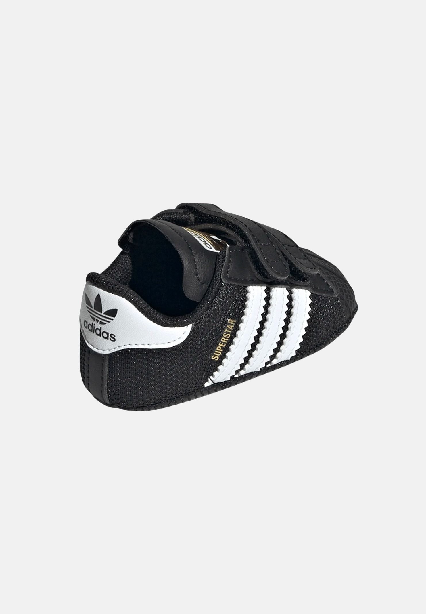 ADIDAS ORIGINALS Scarpe da culla SUPERSTAR CORE, nero da neonato<BR/> JH9971 . ADIDAS ORIGINALS 