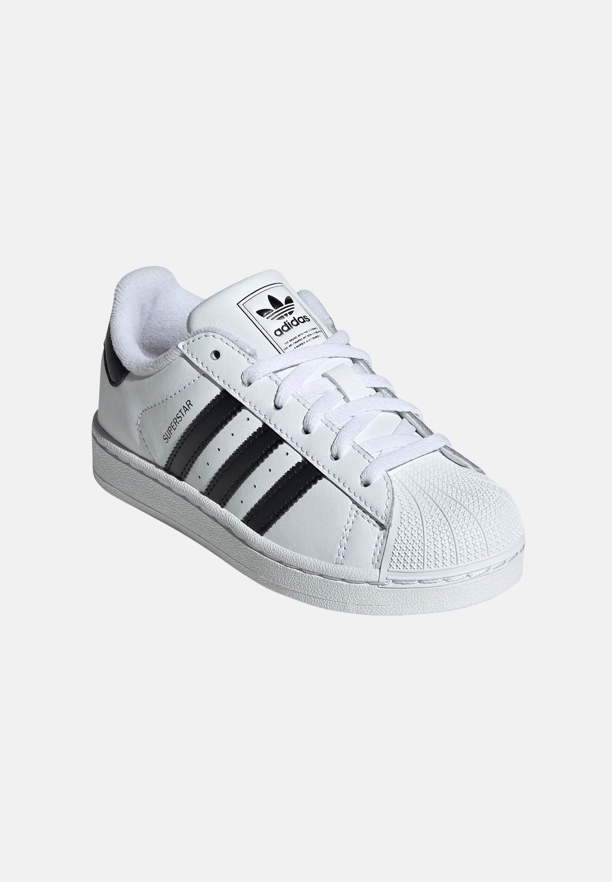 ADIDAS ORIGINALS Sneakers Superstar II bianche per bambino e bambina JH9980 . ADIDAS ORIGINALS 