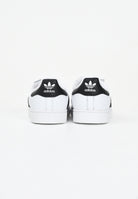 ADIDAS ORIGINALS Sneakers Superstar II Elastic Lace bianche e nere da neonato JH9984 . ADIDAS ORIGINALS 