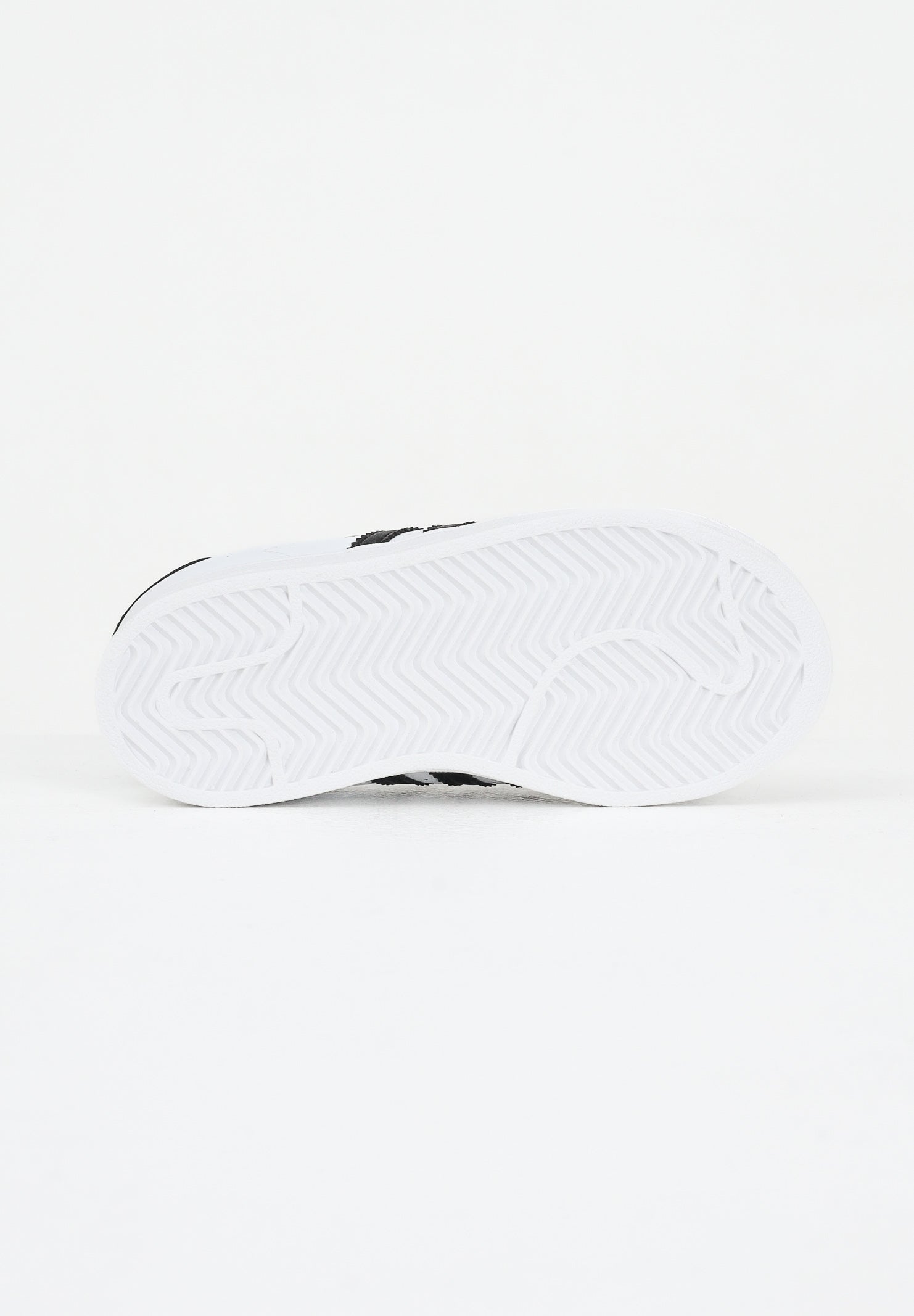 ADIDAS ORIGINALS Sneakers Superstar II Elastic Lace bianche e nere da neonato JH9984 . ADIDAS ORIGINALS 