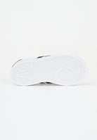 ADIDAS ORIGINALS Sneakers Superstar II Elastic Lace bianche e nere da neonato JH9984 . ADIDAS ORIGINALS 