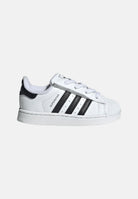 ADIDAS ORIGINALS Sneakers Superstar II Elastic Lace bianche e nere da neonato JH9984 . ADIDAS ORIGINALS 