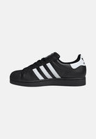 ADIDAS ORIGINALS Sneakers SUPERSTAR II nere per uomo e donna JI0079 . ADIDAS ORIGINALS 