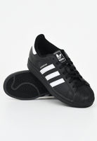 ADIDAS ORIGINALS Sneakers Superstar II nere per uomo e donna JI0079 . ADIDAS ORIGINALS 