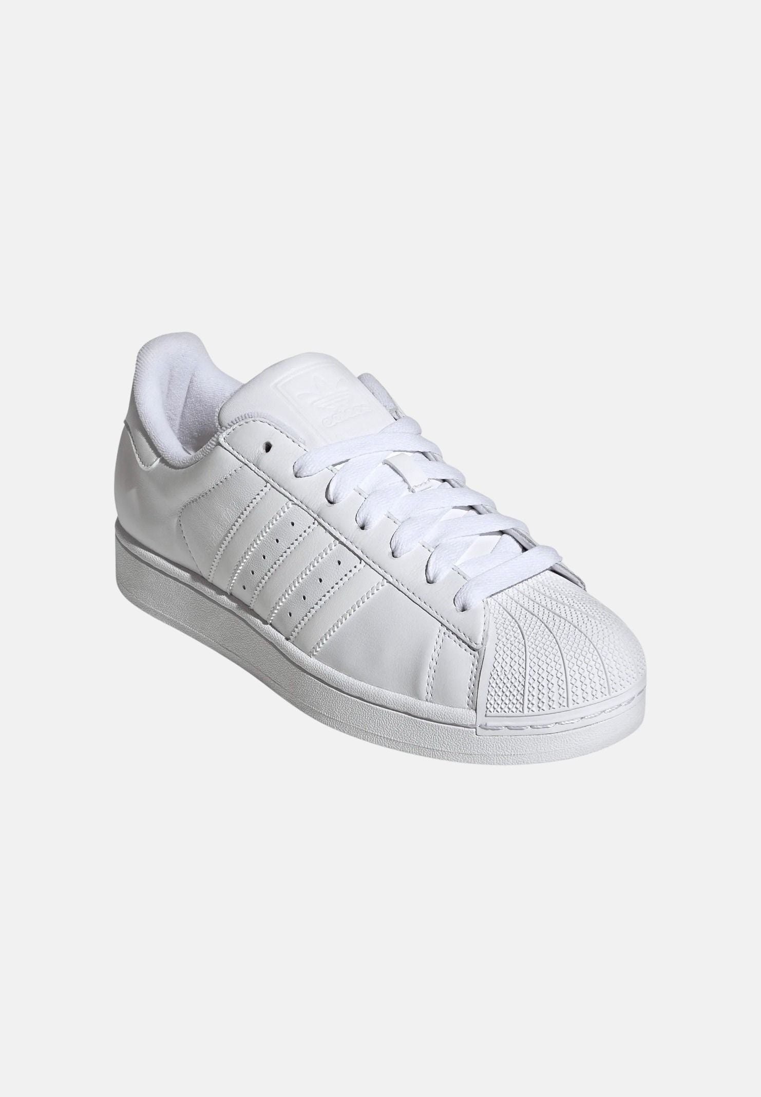 ADIDAS ORIGINALS Sneakers SUPERSTAR II bianche per uomo e donna <BR/> JI0080 . ADIDAS ORIGINALS 