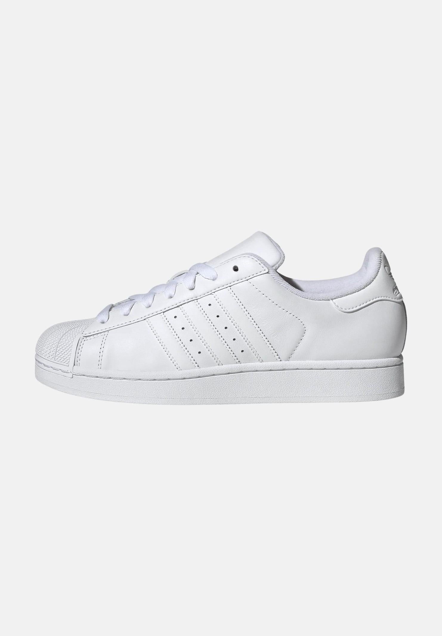 ADIDAS ORIGINALS Sneakers SUPERSTAR II bianche per uomo e donna <BR/> JI0080 . ADIDAS ORIGINALS 
