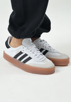 ADIDAS ORIGINALS Sneakers Sambae bianche da donna JI1349 . ADIDAS ORIGINALS 