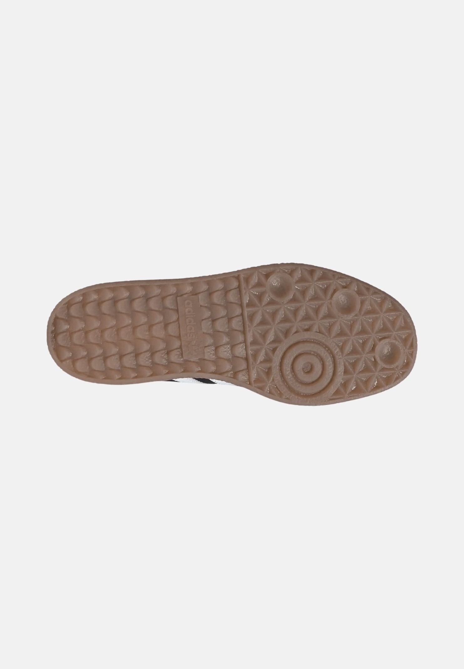 ADIDAS ORIGINALS Sneakers SAMBA nere da donna con 3-stripes JI1350 . ADIDAS ORIGINALS 