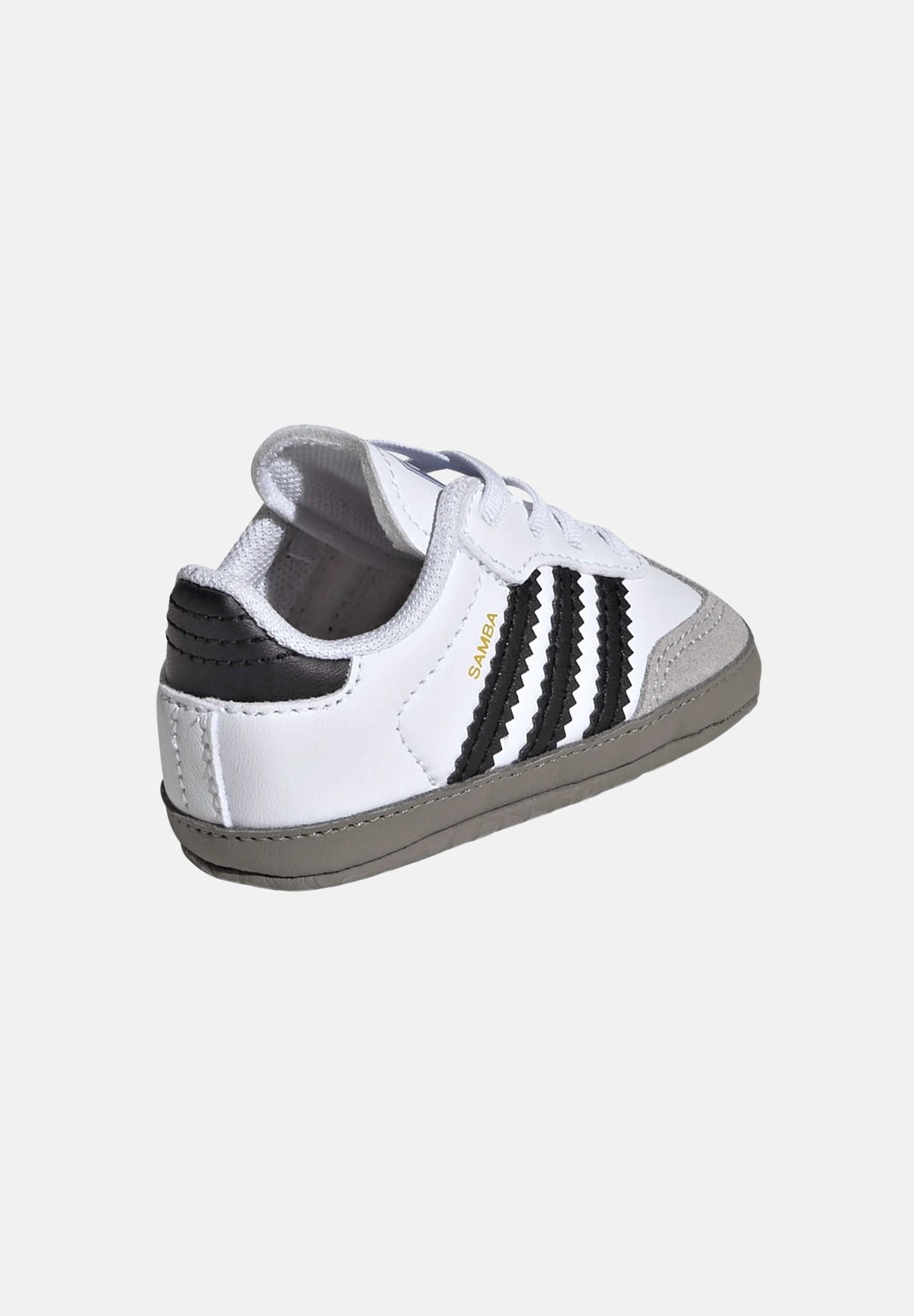 ADIDAS ORIGINALS Scarpe da culla Samba bianche e nere da neonato JI2758 . ADIDAS ORIGINALS 