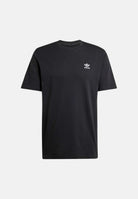 ADIDAS ORIGINALS T-shirt a manica corta Trefoil Essentials nera da uomo JI8545 . ADIDAS ORIGINALS 