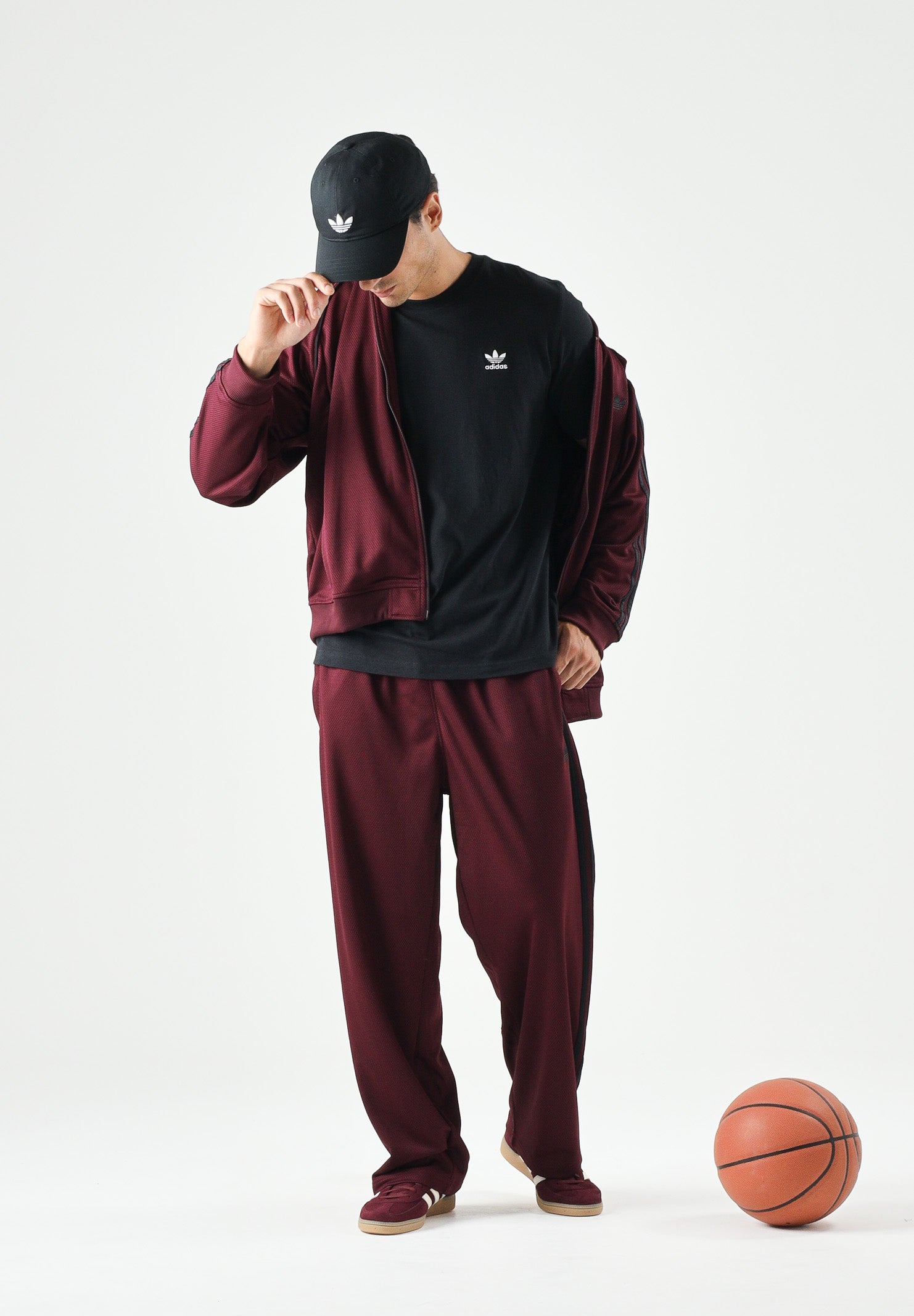 ADIDAS ORIGINALS T-shirt a manica corta Trefoil Essentials nera da uomo JI8545 . ADIDAS ORIGINALS 