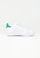ADIDAS ORIGINALS Sneakers Stan Smith Elastic Laces bianche da neonato JP9723 . ADIDAS ORIGINALS 