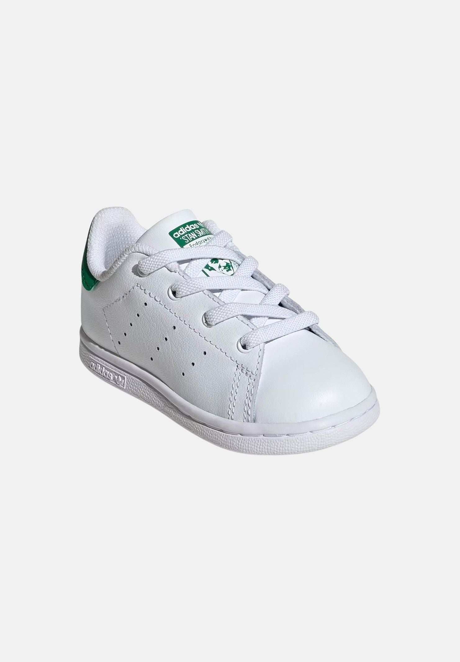 ADIDAS ORIGINALS Sneakers Stan Smith Elastic Laces bianche da neonato JP9723 . ADIDAS ORIGINALS 