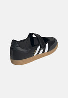ADIDAS ORIGINALS Ballerine SAMBA JANE nere da donna con iconiche 3-Stripes a contrasto<BR/> JQ6445 . ADIDAS ORIGINALS 
