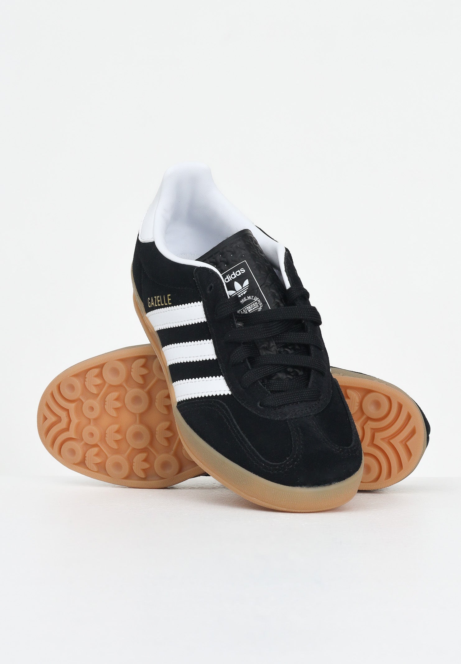 ADIDAS ORIGINALS Sneakers Gazelle Indoor nere per uomo e donna JQ8701 . ADIDAS ORIGINALS 
