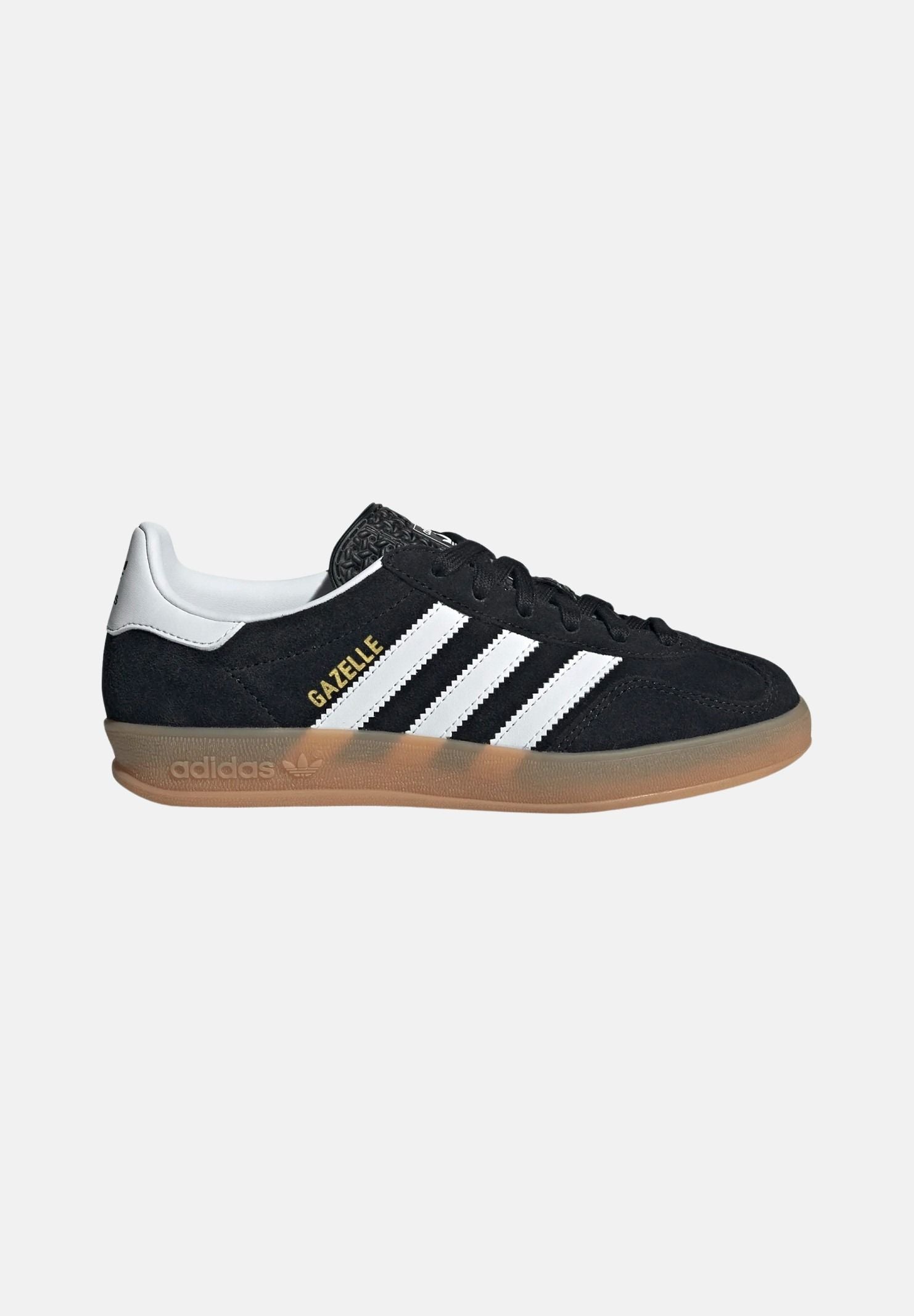ADIDAS ORIGINALS Sneakers GAZELLE INDOOR nere da donna JQ8701 . ADIDAS ORIGINALS 