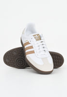 ADIDAS ORIGINALS Sneakers Samba bianche e beige da uomo JR0912 . ADIDAS ORIGINALS 