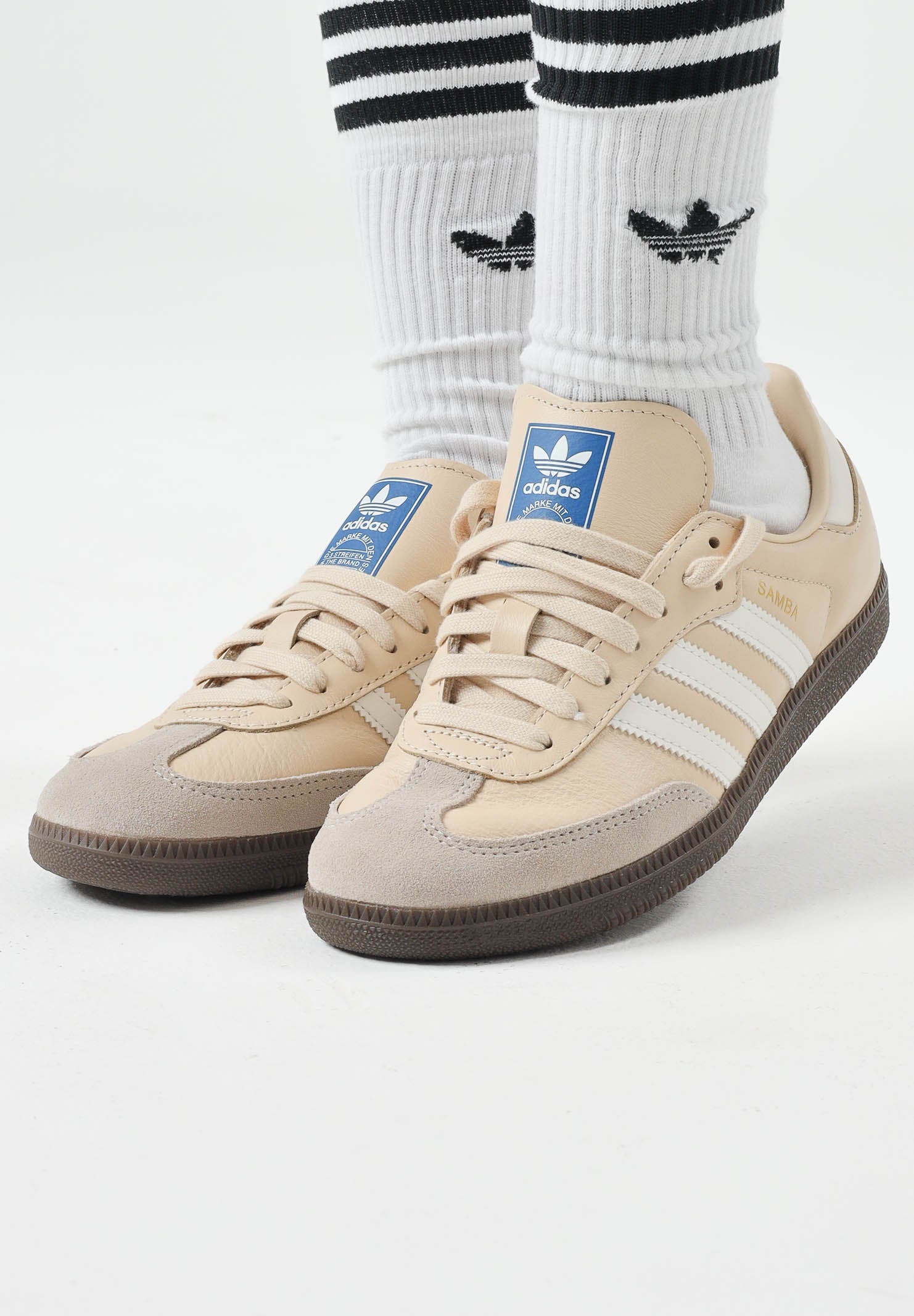 ADIDAS ORIGINALS Sneakers Samba OG beige per uomo e donna JR0914 . ADIDAS ORIGINALS 