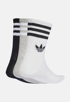 ADIDAS ORIGINALS Calze 3-STRIPES CREW SOCKS 3 PAIRS unisex bambino JV7403 . ADIDAS ORIGINALS 