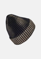 ADIDAS ORIGINALS Cappello BEANIE WASHED Black/Stone Khaki nero e beige unisex. JW0042 . ADIDAS ORIGINALS 