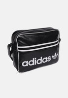 ADIDAS ORIGINALS Borsa a tracolla OG Airliner nera per uomo e donna con finitura lucida JW3346 . ADIDAS ORIGINALS 