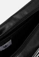 ADIDAS ORIGINALS Borsa a tracolla OG Airliner nera per uomo e donna con finitura lucida JW3346 . ADIDAS ORIGINALS 