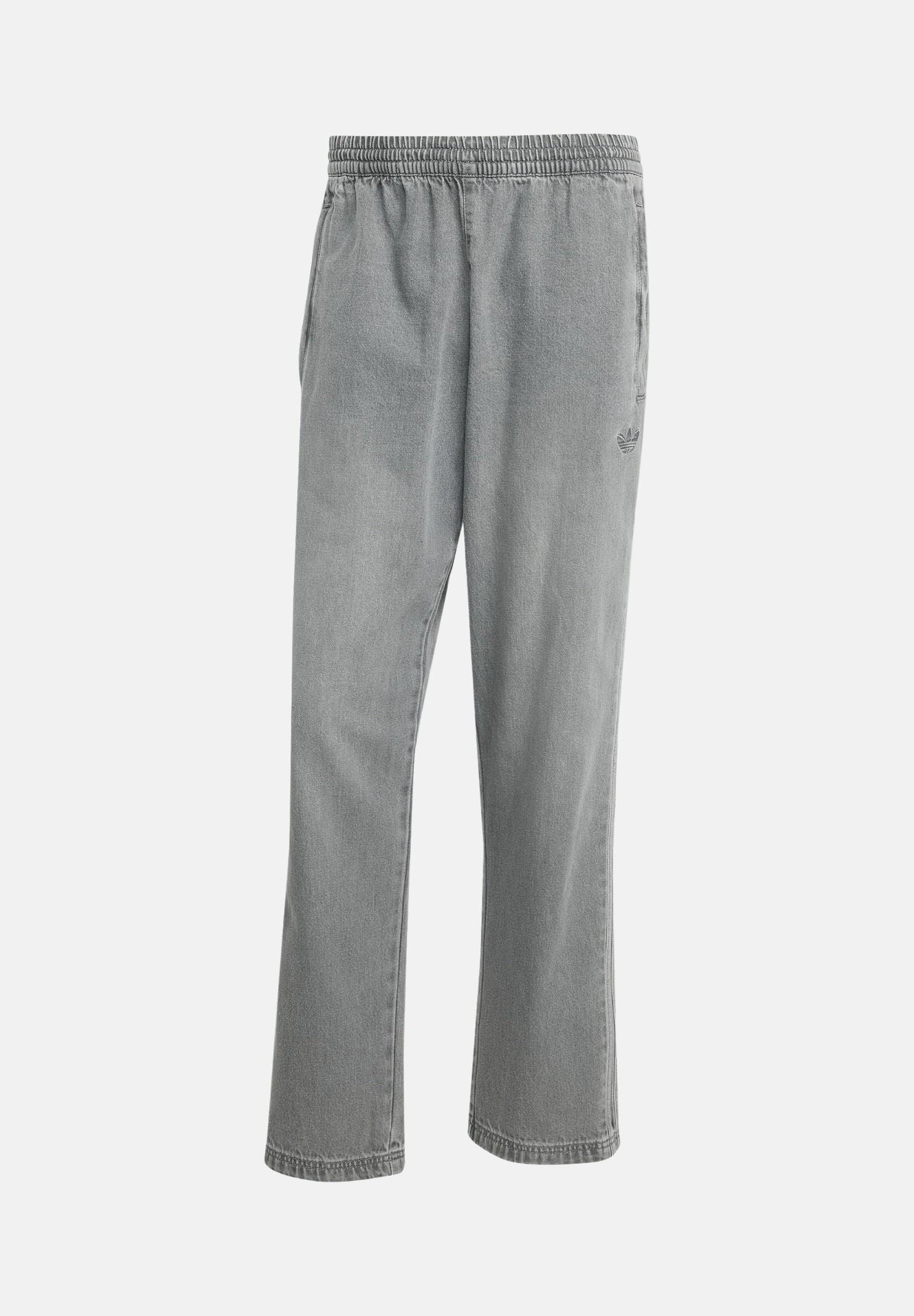 ADIDAS ORIGINALS Pantalone sportivo Adicolor Loose Denim Stone in denim grigio da uomo JW5920 . ADIDAS ORIGINALS 