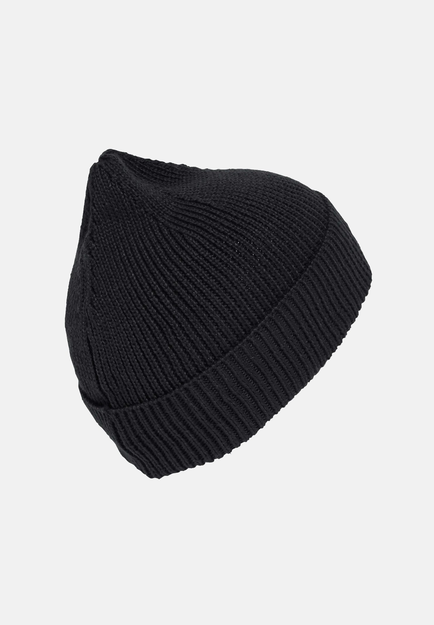 ADIDAS ORIGINALS Cappello EVERYDAY ICONS BEANIE WITH TONAL METAL TREFOIL Black nero unisex. JW7990 . ADIDAS ORIGINALS 