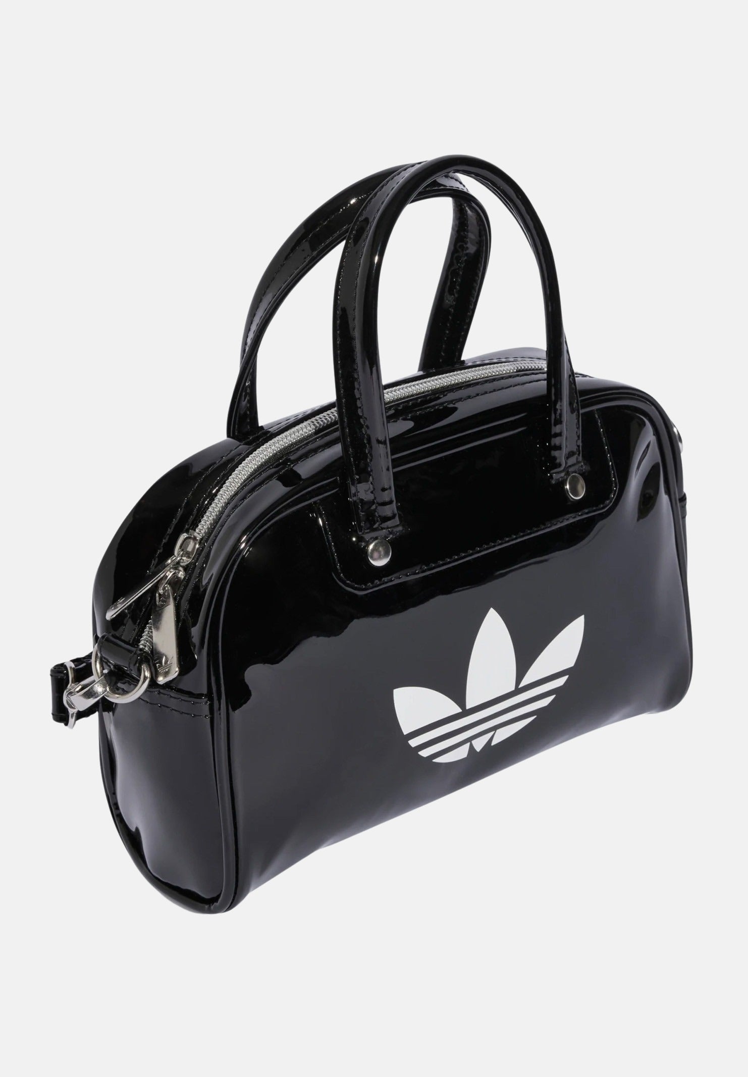 ADIDAS ORIGINALS Borsa a mano Adicolor Mini Bowling Bag nera da donna JX0247 . ADIDAS ORIGINALS 