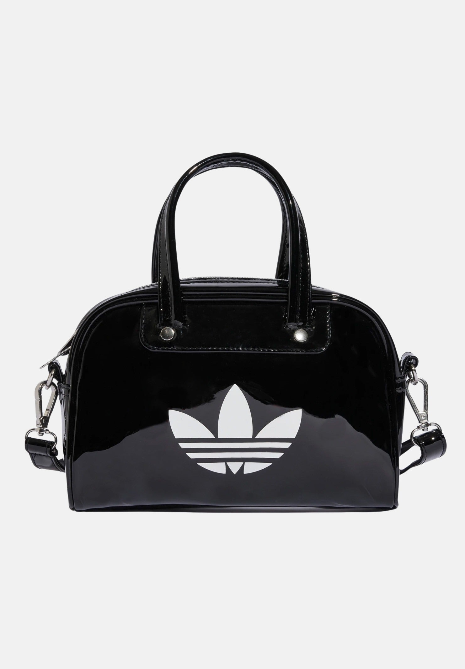 ADIDAS ORIGINALS Borsa a mano Adicolor Mini Bowling Bag nera da donna JX0247 . ADIDAS ORIGINALS 