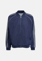 ADIDAS ORIGINALS Giubbotto SST Adicolor Loose in denim scuro da uomo JX6461 . ADIDAS ORIGINALS 