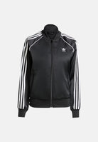 ADIDAS ORIGINALS Felpa con zip SST Adicolor Satin nera da donna JZ6733 . ADIDAS ORIGINALS 