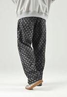 ADIDAS ORGINALS Jeans DENIM LOOSE MONOGRAM in denim nero da uomo KC6380 . ADIDAS ORIGINALS 