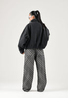 ADIDAS ORGINALS Jeans DENIM LOOSE MONOGRAM in denim nero per uomo e donna KC6380 . ADIDAS ORIGINALS 